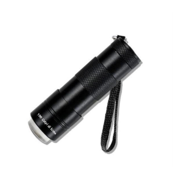 Torcia a Led Nera