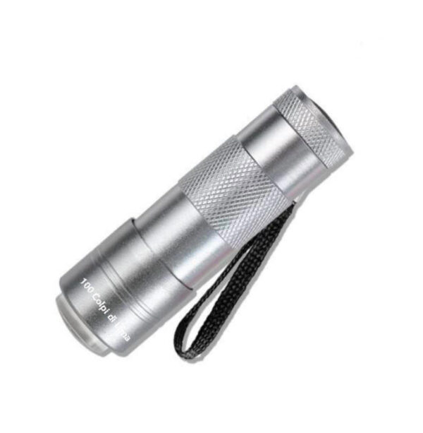Torcia a Led Argento