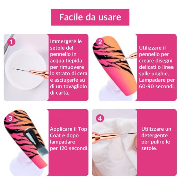 Set Pennelli Liner - immagine 3