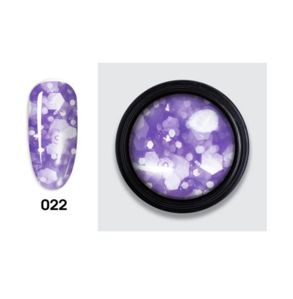Builder Glitter Glass 022