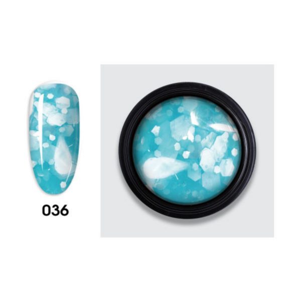 Builder Glitter Glass 036