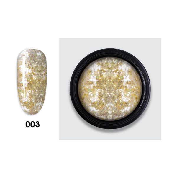 Cream Glitter Gel 003