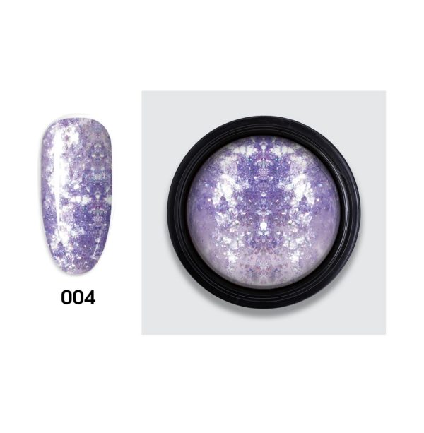 Cream Glitter Gel 004