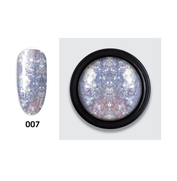 Cream Glitter Gel 007