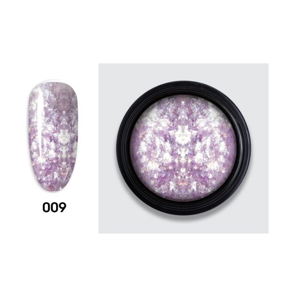 Cream Glitter Gel 009