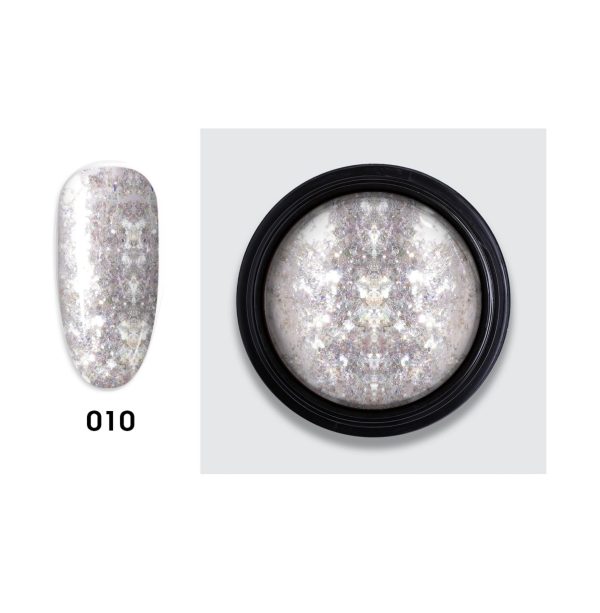 Cream Glitter Gel 010