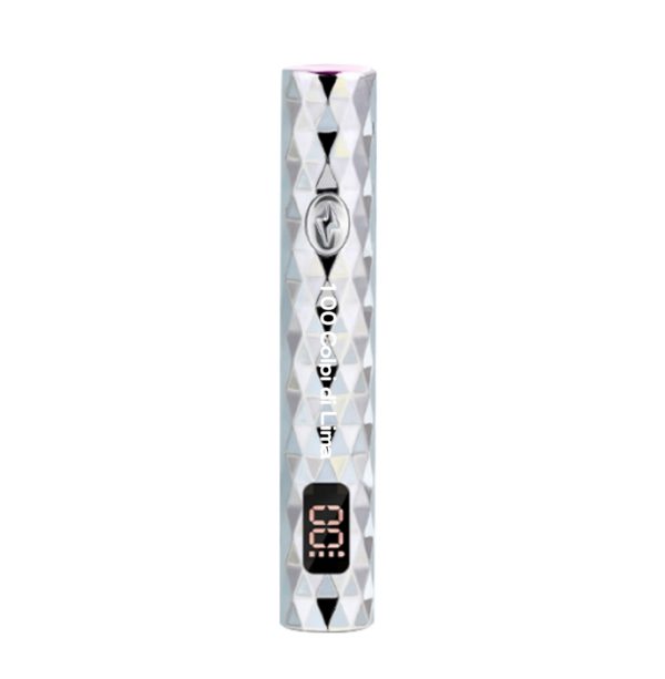 Torcia Uv/Led Ricarica Usb Argento