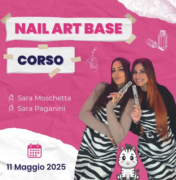Corso Nail Art Base 11/05/2025 (acconto)